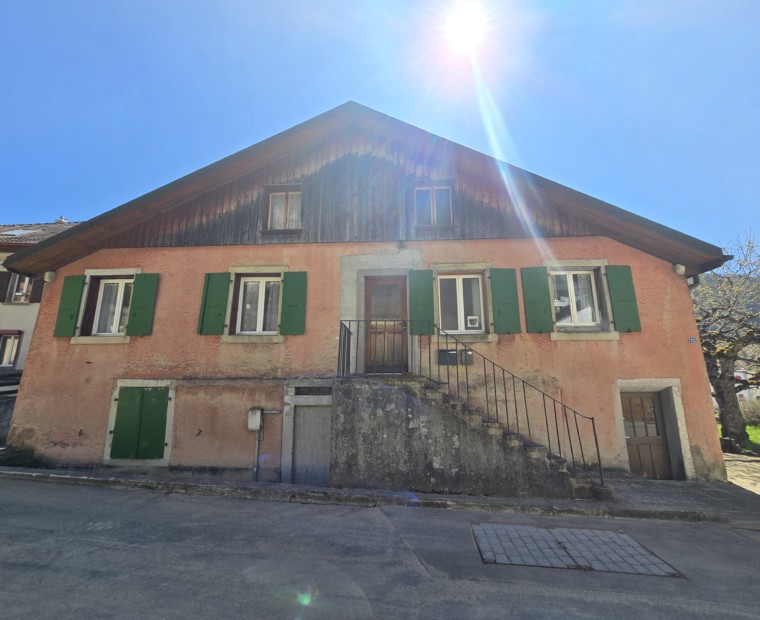 Maison villageoise – Rue du Temple 12 à Noiraigue