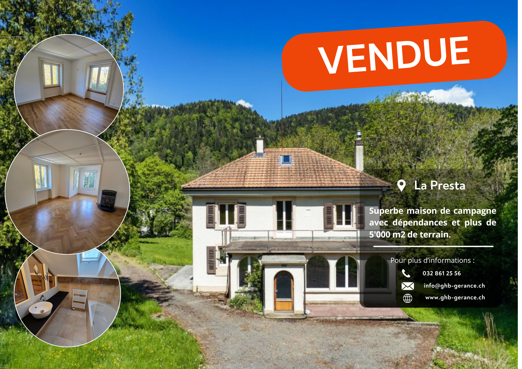 Maison de campagne – La Presta